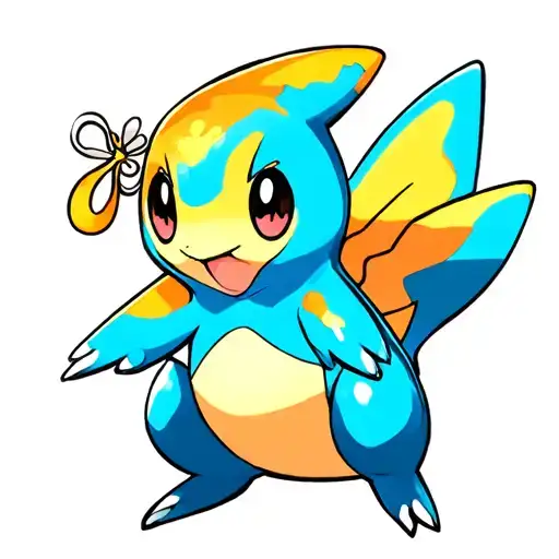 Pokemon mudkip tattoo design idea