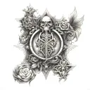 GOD'S Plan tattoo design idea