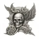 GOD'S Plan tattoo design idea