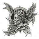 GOD'S Plan tattoo design idea