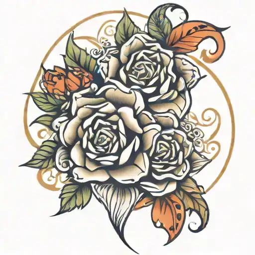 Aylin and Aryan 1 successful tattoo design idea