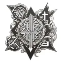 Radahn's great rune tattoo design idea
