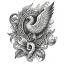 Psalm 91 tattoo design idea