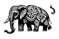babys elephants tattoo design idea