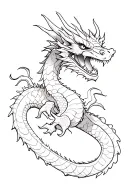 mushu dragon from mulan tattoo design idea