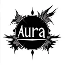 'Aura' logo tattoo design idea