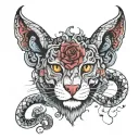 Raquel, Nita, Montes, Aquarius, February 6th 1997, INTP, Ares, Sao Paulo, SP, Brazil tattoo design idea