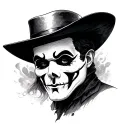 Phantom Of The Opera tattoo design idea