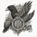 harry potter, one piece, star wars, a phoenix, disney and marvel tattoo design idea