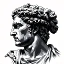 Julius Caesar tattoo design idea