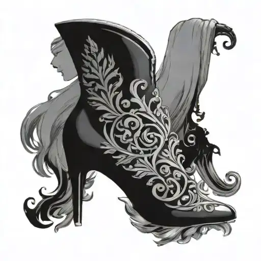 Lysandra throne of glass tattoo design idea
