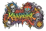 jjk malevolent shrine tattoo design idea