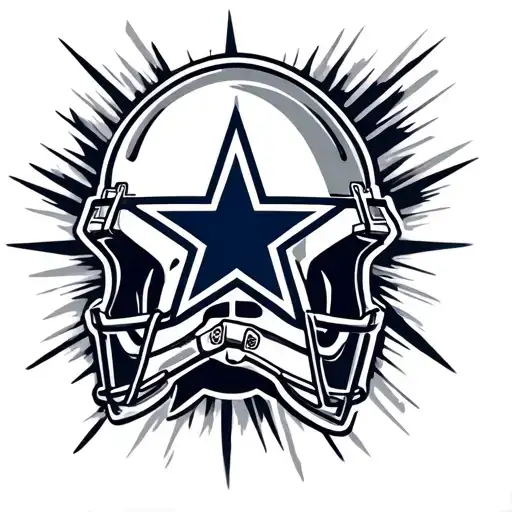 Dallas Cowboys tattoo design idea