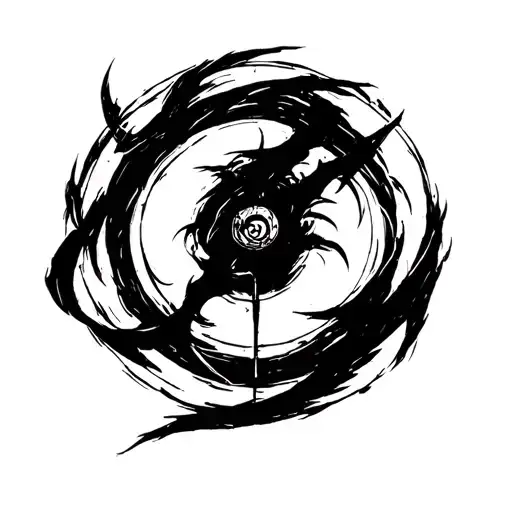 Sasuke uchiha curse mark from naruto tattoo design idea