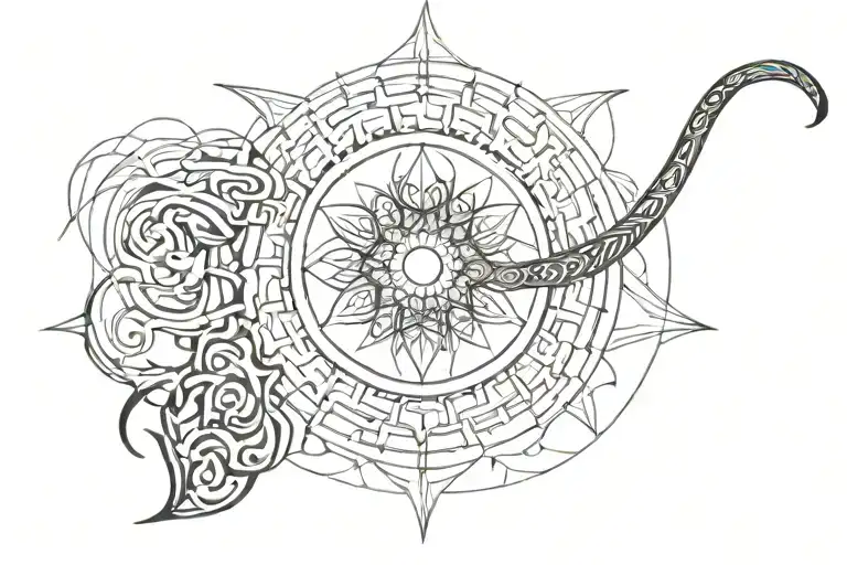 Alex grey tattoo design idea