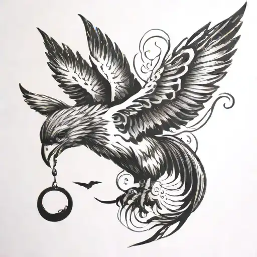 A minimalist 3 inch tattoo that depicts freedom…wanderlust and a promise to not harm or kill oneself. (Dont use bird) tattoo design idea