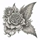 silence tattoo design idea