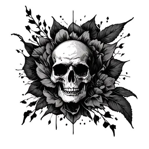 All things are deception tattoo design idea