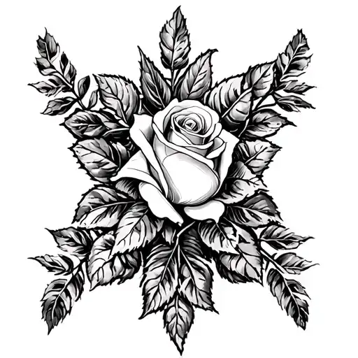 "Ellie Gray Bejarano" "Ellie Gray Bejarano" Rose Banner tattoo design idea