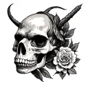 Cornicello tattoo design idea