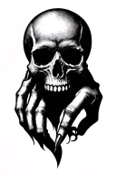 skull hand tattoo design tattoo design idea