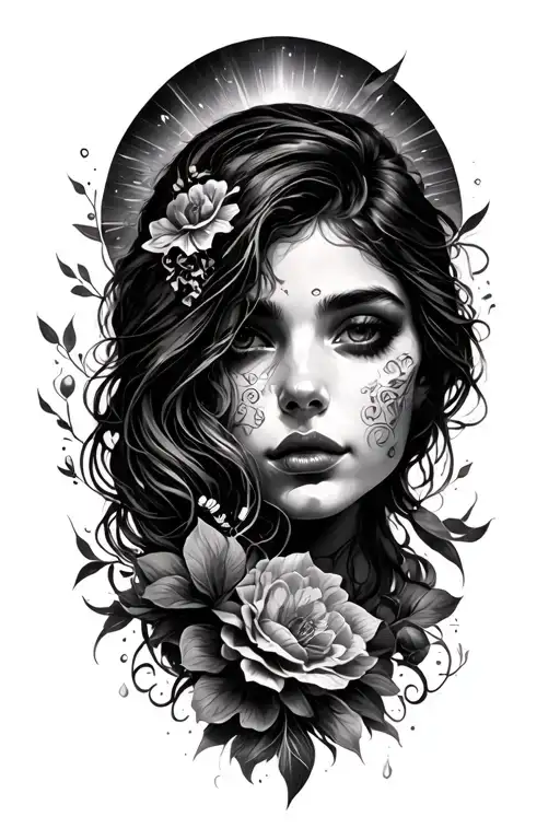 what we do in life echoes in eternity tattoo design idea