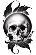 Orb tattoo design idea