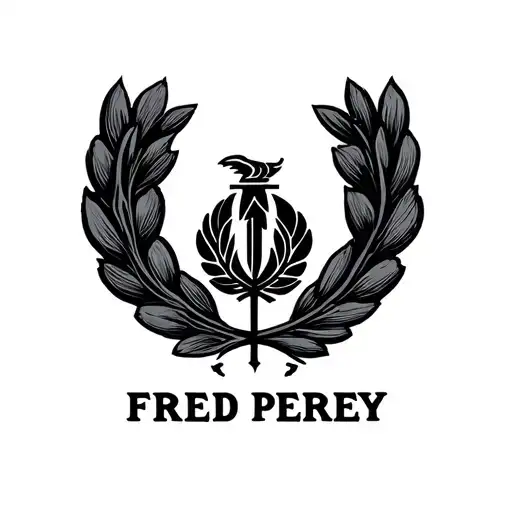 Fred Perry Logo tattoo design idea