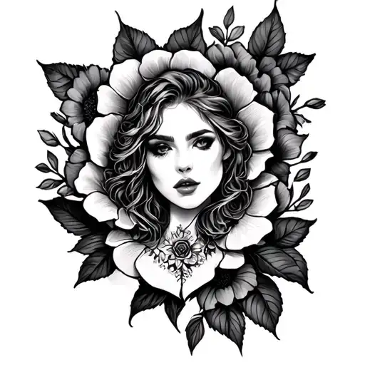 Dark Romance tattoo design idea
