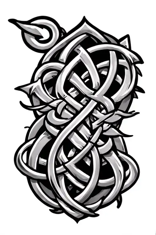 celtic tattoo design idea