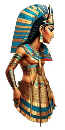 egyptian god tattoo design idea