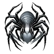 Spider tattoo design idea