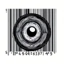 barcode owned tattoo design idea