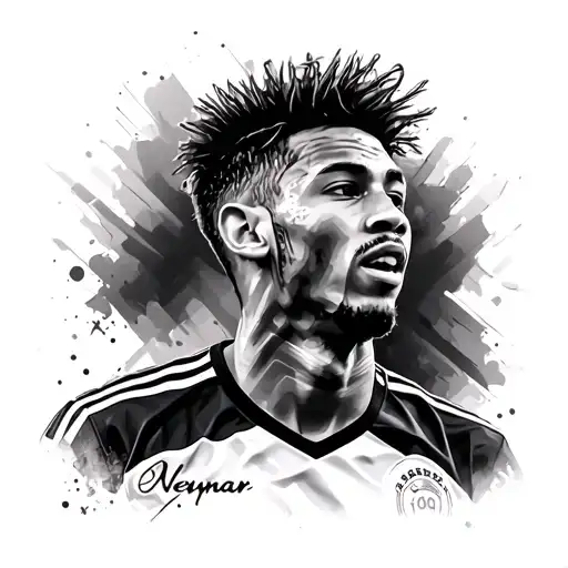 Neymar tattoo design idea