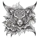 Normal  tattoo design idea