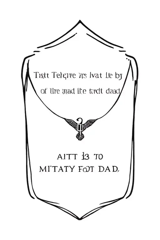 military dad memorial tattoo for dad tattoo design idea