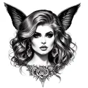 hotwife bwc slut tattoo design idea