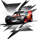 Lightning mcqueen red bolt with 95 tattoo design idea