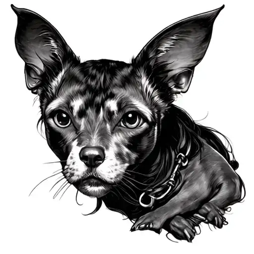 Bdsm,slave,bitch,petplay tattoo design idea