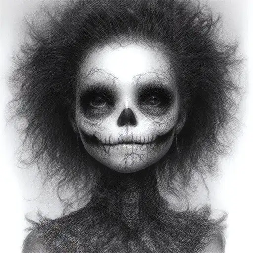 Voodoo Doll punk rock tattoo design idea