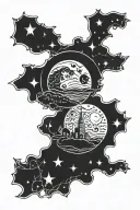 from goch starry night tattoo design idea