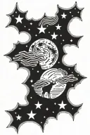from goch starry night tattoo design idea