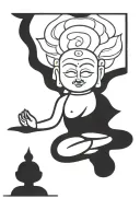 Buddha tattoo design idea