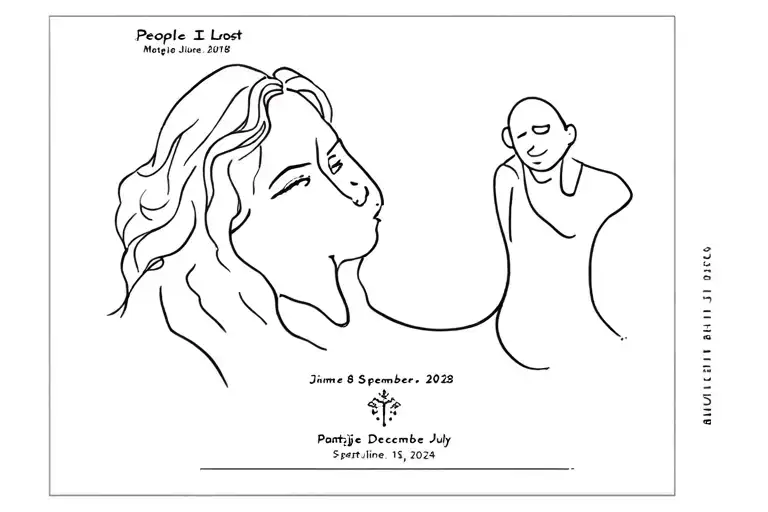 People I Lost, James 8 September 2018, Moetje 2019, Julie 8 Sept 2020, Paatje 5 July 2021, Jimmy December 18, 2024 tattoo design idea