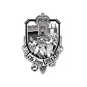 A sleeve tattoo featuring iconic moments from Leeds United history intertwined with football imagery tattoo design idea