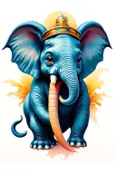 dumbo tattoo design idea