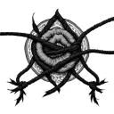 Shibari tattoo design idea
