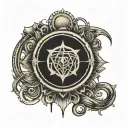 logo tomorrowland  tattoo design idea