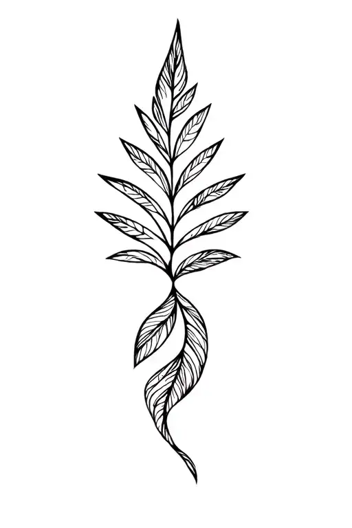 wild free spirit tattoo design idea