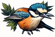 Kookaburra tattoo design idea